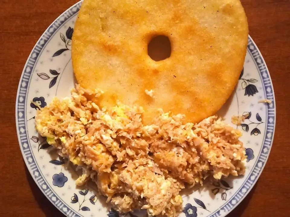 Arepas (example photo, not taken at a stop in this guide)