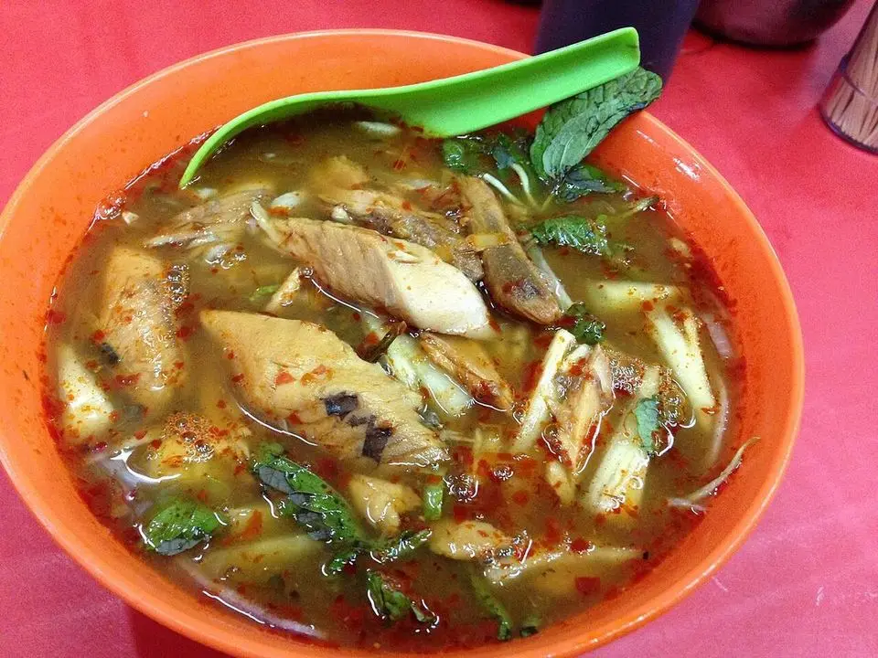 Penang laksa (example photo, not taken at a stop in this guide)