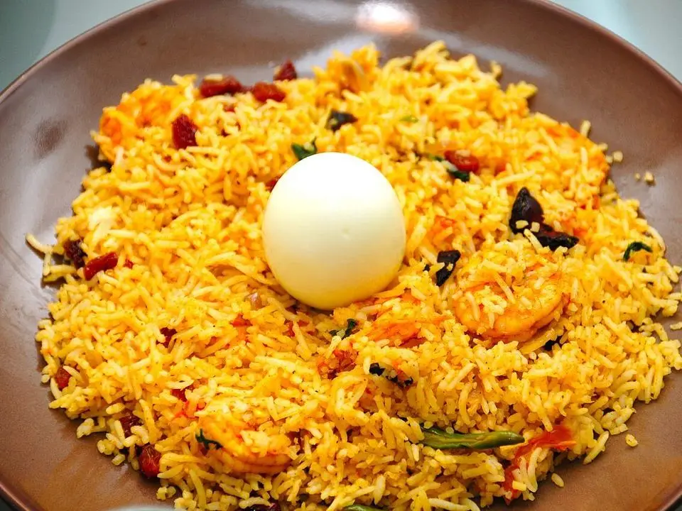 Biryani (example photo, not taken at a stop in this guide)