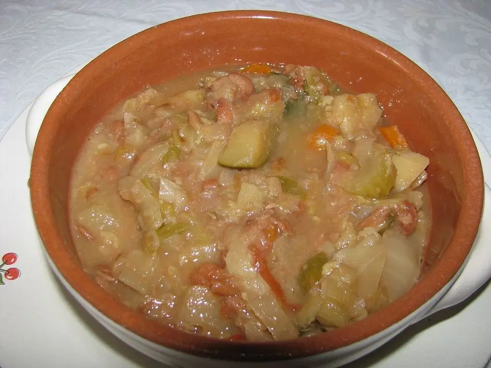Bread soup (example photo, not taken at a stop in this guide)