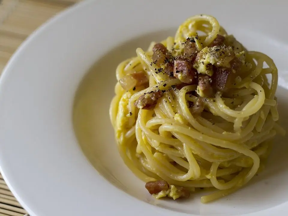 Carbonara (example photo, not taken at a stop in this guide)