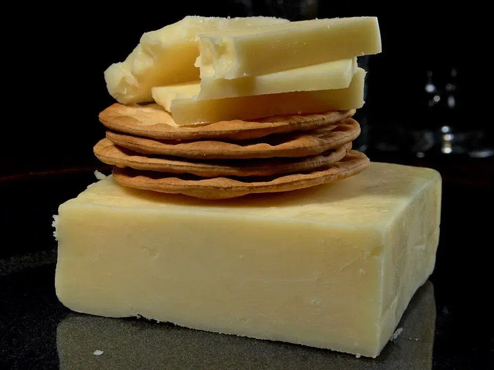 British cheese (example photo, not taken at a stop in this guide)