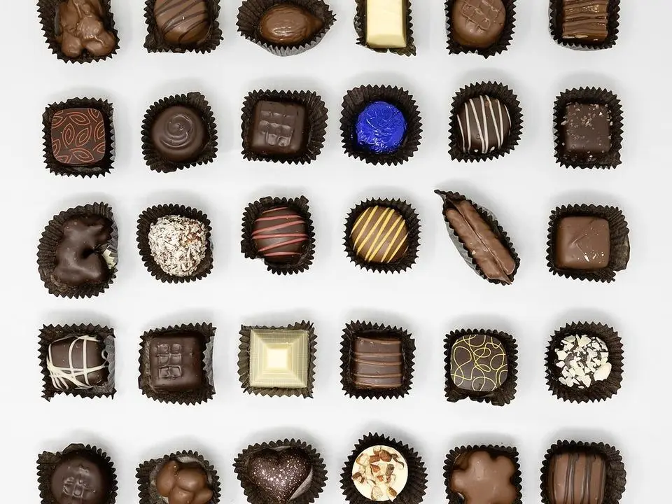 Chocolates (example photo, not taken at a stop in this guide)