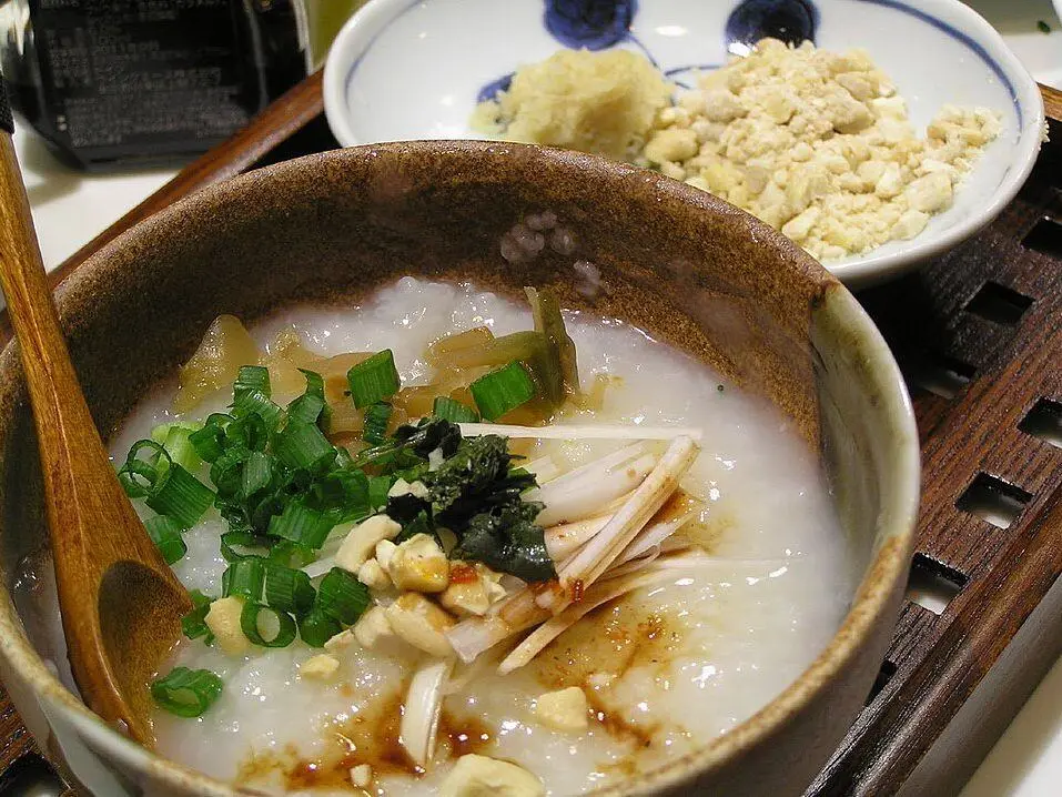 Congee (example photo, not taken at a stop in this guide)