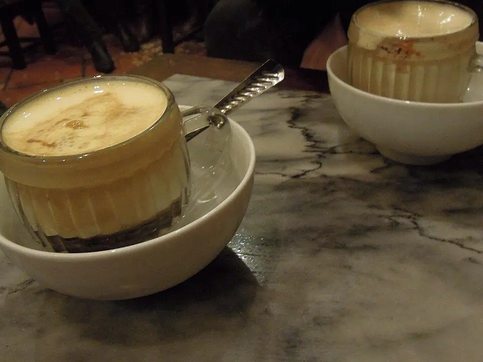Egg coffee (example photo, not taken at a stop in this guide)