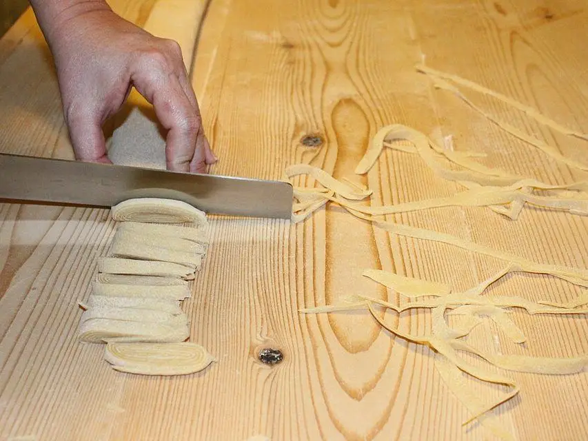 Fresh pasta (example photo, not taken at a stop in this guide)