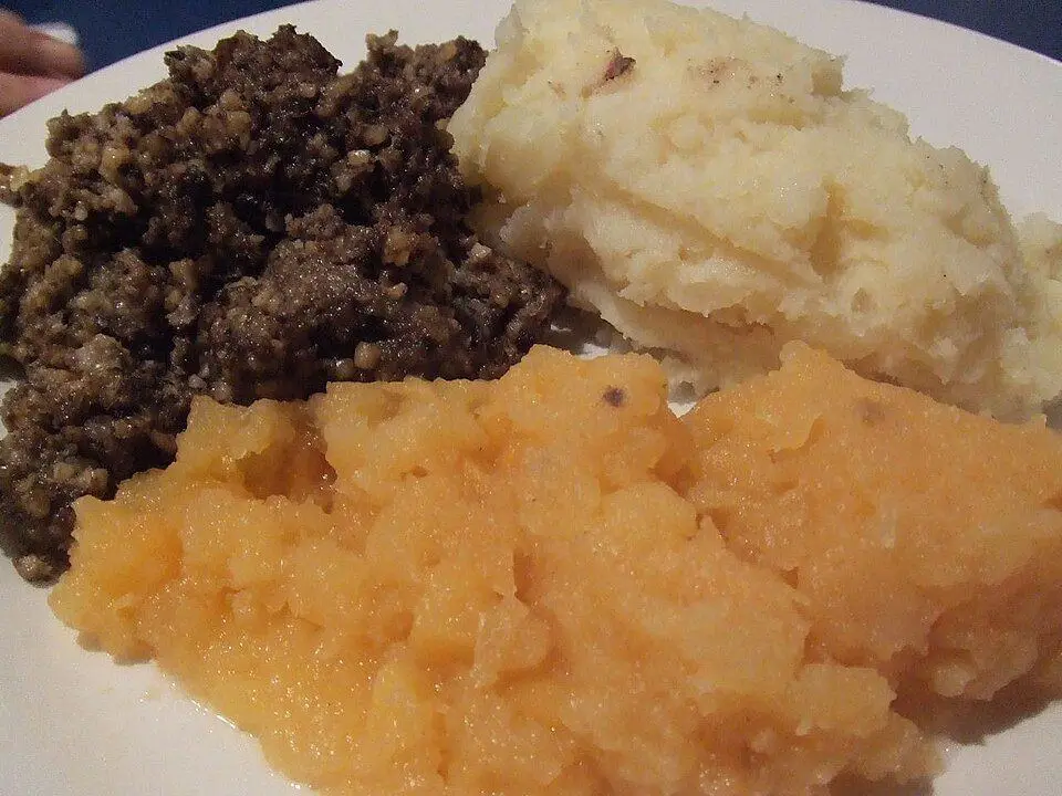Haggis (example photo, not taken at a stop in this guide)