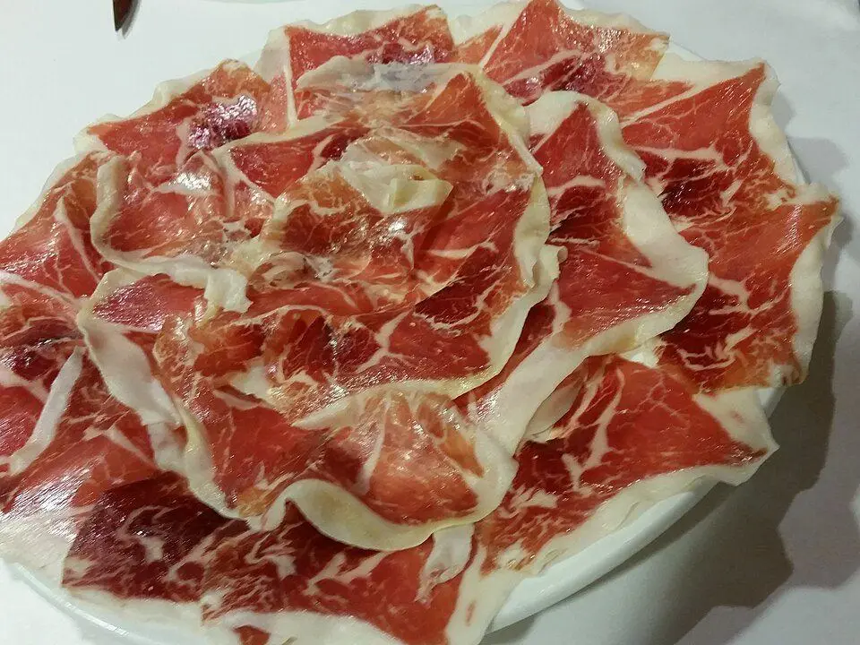 Cured ham (example photo, not taken at a stop in this guide)