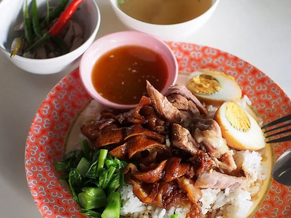 Braised pork leg (example photo, not taken at a stop in this guide)