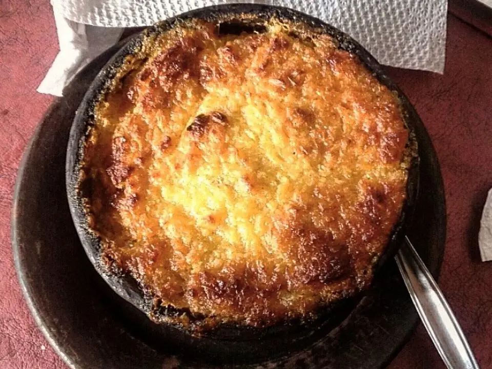 Pastel de choclo (example photo, not taken at a stop in this guide)