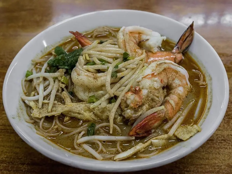 Sarawak laksa (example photo, not taken at a stop in this guide)