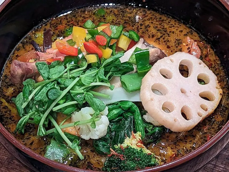 Soup curry (example photo, not taken at a stop in this guide)