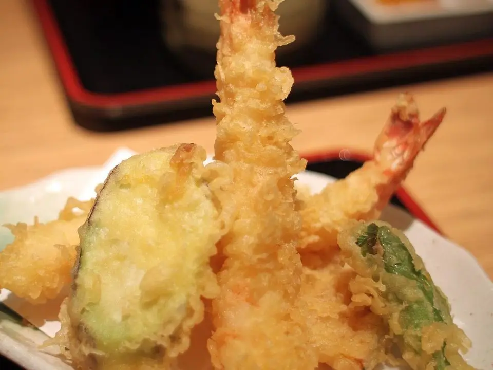 Tempura (example photo, not taken at a stop in this guide)
