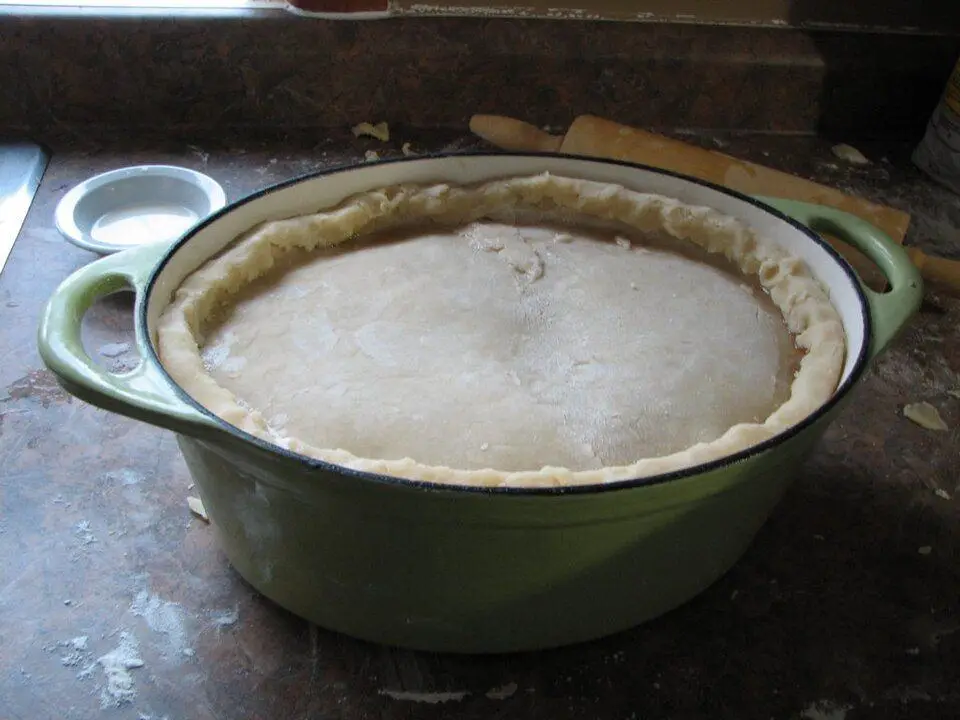 Tourtière (example photo, not taken at a stop in this guide)